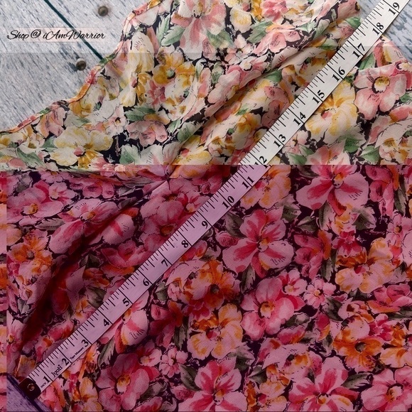 Joie silk ruffle blush pink floral maxi dress *shop@iamwarrior - Picture 5 of 10